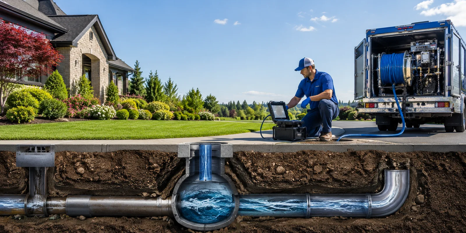 Drainage restoration information for Huntington, WV